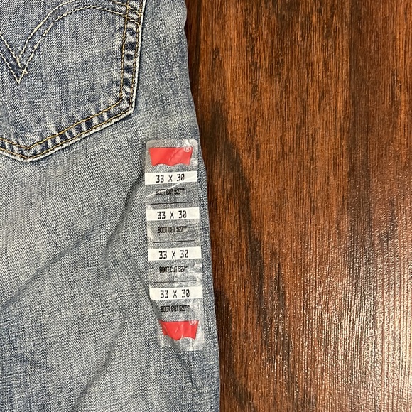 Levi’s Bootcut Blue Jeans Size: 33 NWT - Picture 6 of 9